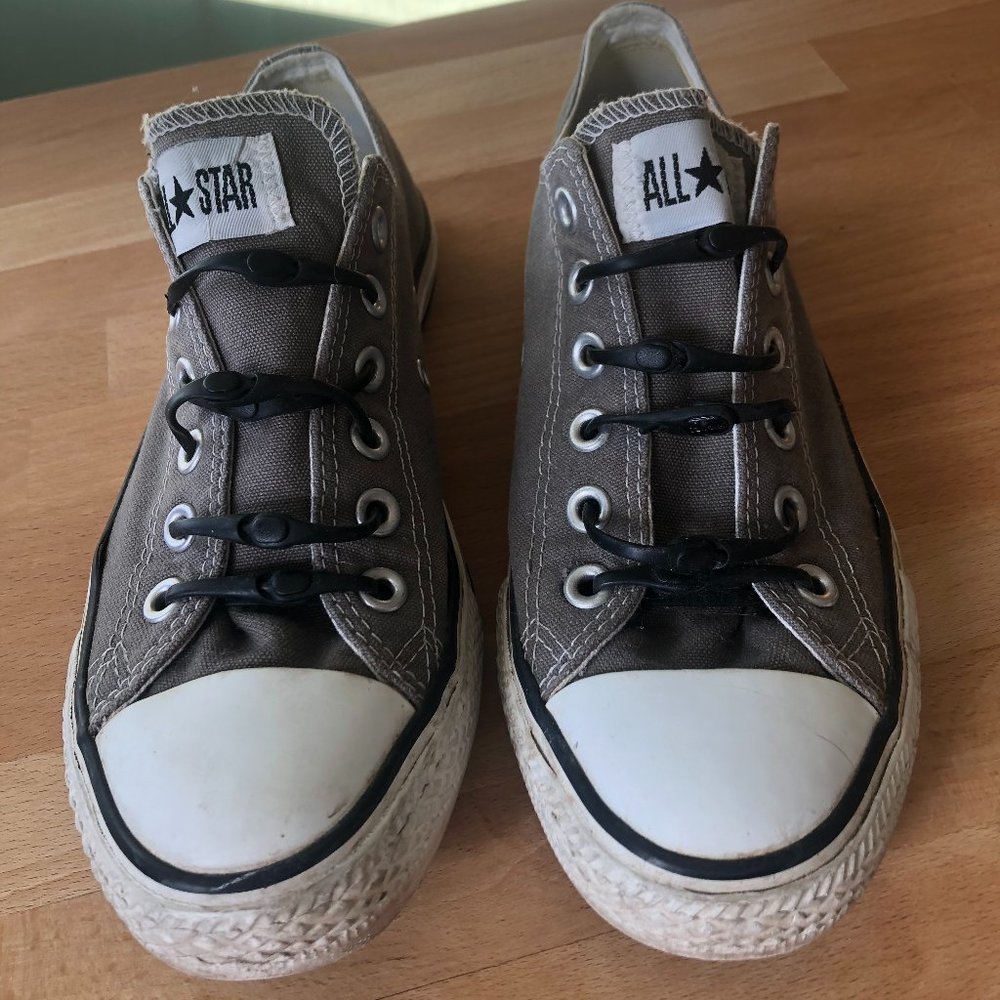 Size 6 Grey Converse Sneakers